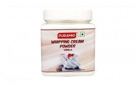 Puramio Whipping Cream Powder Vanilla  Plastic Jar  250 grams